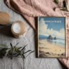 Print Cannon Beach Poster Oregon Wall Decor Beach Art Cannon Beach Poster USA Art Print Ocean Rocky