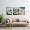 Print Cannon Beach Poster Oregon Wall Decor Beach Art Cannon Beach Poster USA Art Print Ocean Rocky
