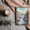 Print Athabasca Falls Poster Jasper National Park Alberta Poster Canadian Waterfall Print Alberta Wall Decor Jasper National Park Art Print