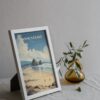 Print Cannon Beach Poster Oregon Wall Decor Beach Art Cannon Beach Poster USA Art Print Ocean Rocky