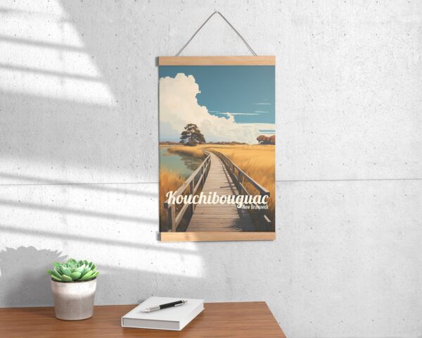 Poster Kouchibouguac National Park print New Brunswick Travel Poster Scenic Nature Views Art Print Wall Decor Adventure Gifts