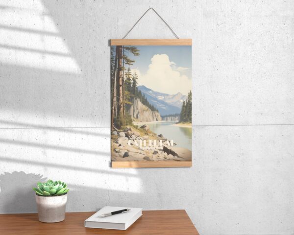 Poster Cathedral Provincial Park print British Columbia Travel Poster Scenic Nature Views Art Print Wall Decor Adventure Gifts