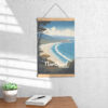 Poster Northland Beach print Northland New Zealand Travel Poster Scenic Coastal Views Art Print Nature Wall Decor Adventure Gifts